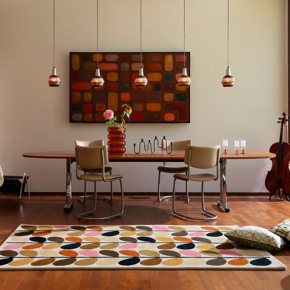 Multi Stem Rugs 059503 in Autumn Pink by Orla Kiely